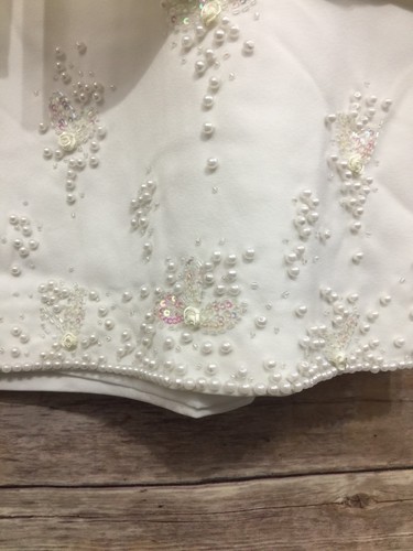 Women Church Suit Plus White Wedding Formal Evening Anthony Sicari Sz 24W
