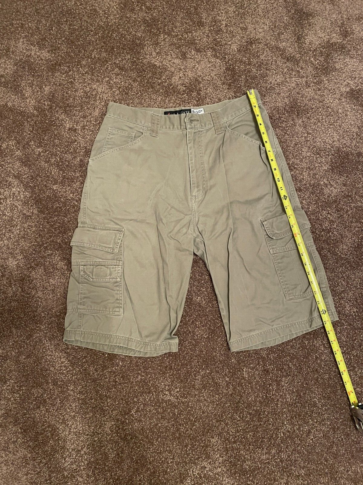 Vintage LA Gate Baggy Shorts with cargo pockets Grunge Skater