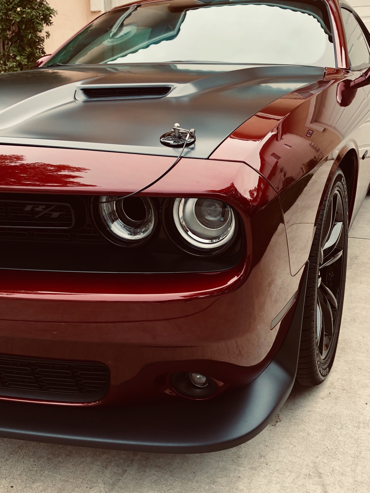 Dodge Challenger Hood Pins