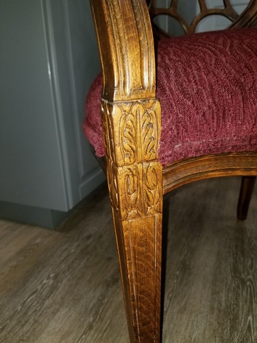 Ethan Allen Cherry Spider Back Arm Chair-Vintage EXC cond-Never sat on