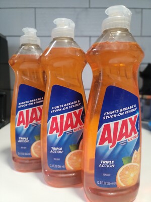ajax dishwashing liquid 12.4oz 3 pack FREE SHIPPING
