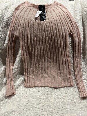 Womens Giorgio Armani Pink Cashmere Sweater ~ Size 44