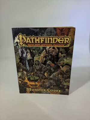 Pathfinder Roleplaying Game: Monster Codex Pocket Edition by Bulmahn, Jason #ML