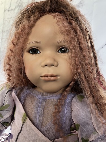 ANNETTE HIMSTEDT 2006 TULANI Gorgeous NO GOLD Face, Lavender Clothes COA, Boxes!