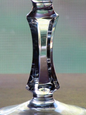 Villeroy & Boch MEDICI Panel Cut Crystal Clear Claret Wine - Set of 2