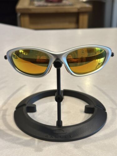 Vintage Oakley XX Twenty FMJ 5.56 Silver W/Fire Iridium Vintage Oakley XX Twenty FMJ 5.56 Silver W/Fire Iridium