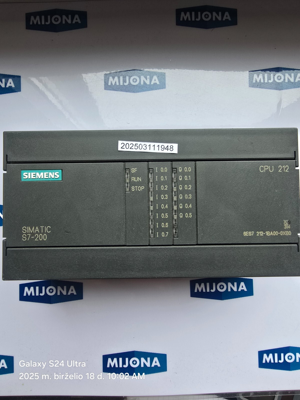 Siemens CPU212 6ES7 212-1BA00-0XB0  6ES7212-1BA00-0XB0