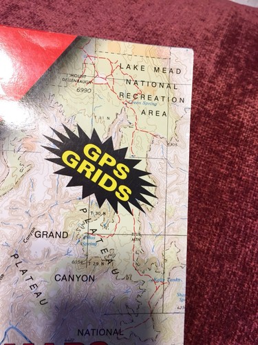 Delorme: Atlas & Gazetteer ~Topological Maps ~ ARIZONA ~ 1996