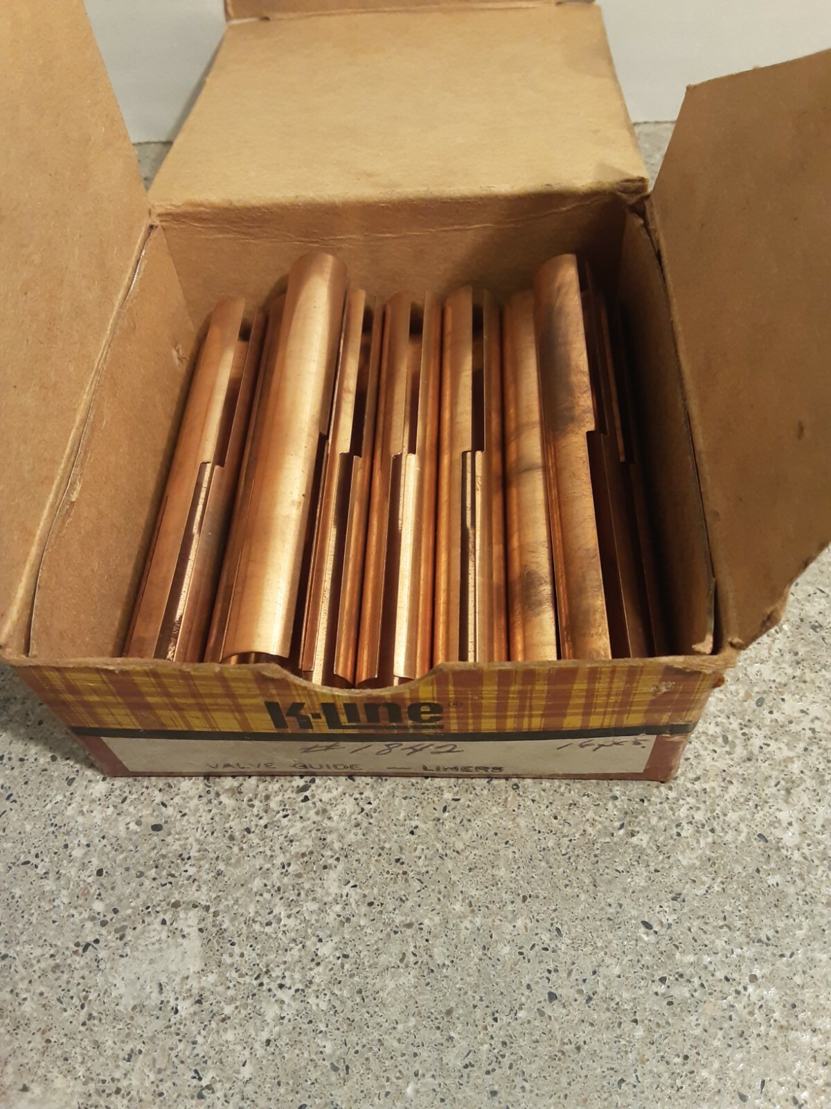 Kline Bronze 1842 Valve Guide Liners Vintage 16 Piece SetのeBay公認海外通販