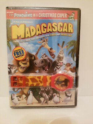 Madagascar DVD 2005 Full Frame With Exclusive Watch Rare