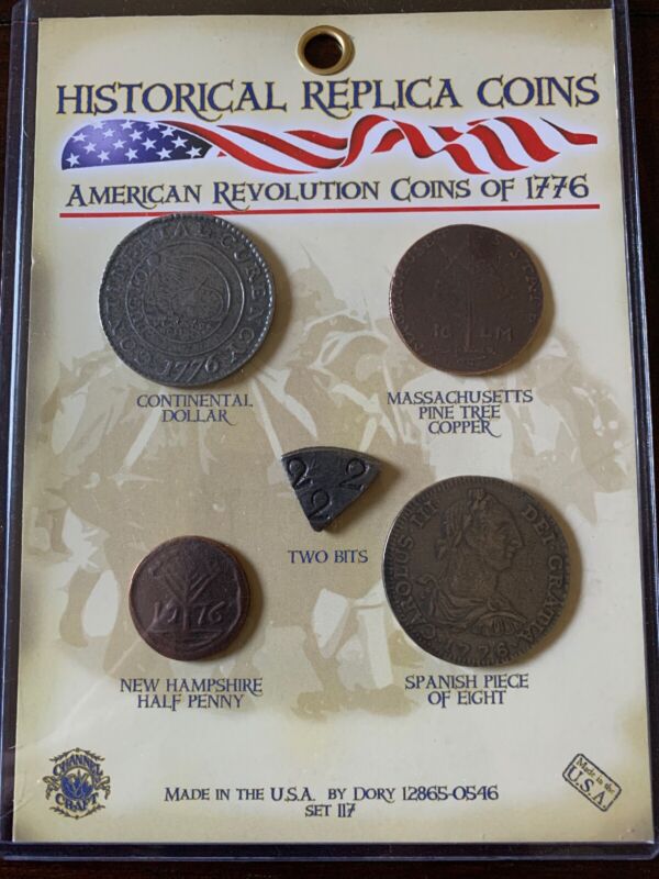 Coins of The American Revolution - Replicas - 1776