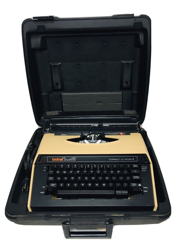 1984 Brother CorrectORiter on the Typewriter Database