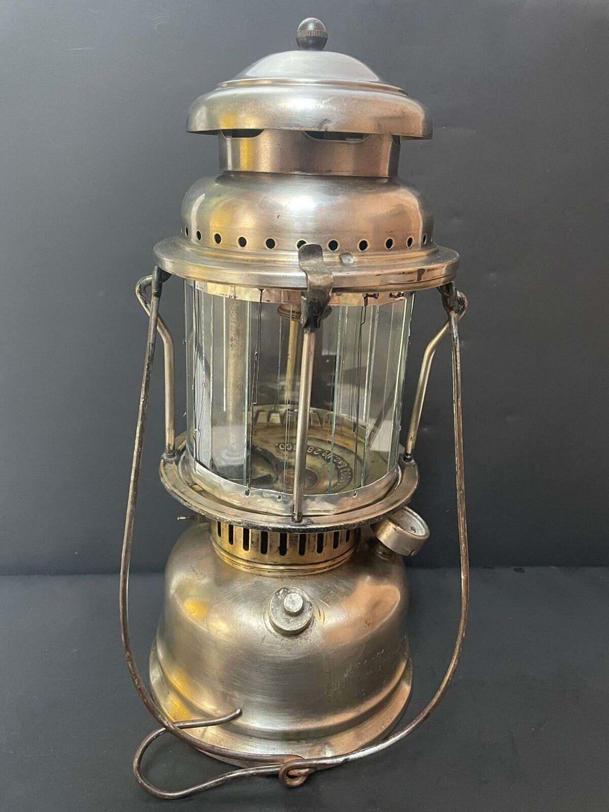 Old Vintage Primus No. 1020 Kerosene Pressure Lantern Lamp Old Vintage Primus No. 1020 Kerosene Pressure Lantern Lamp