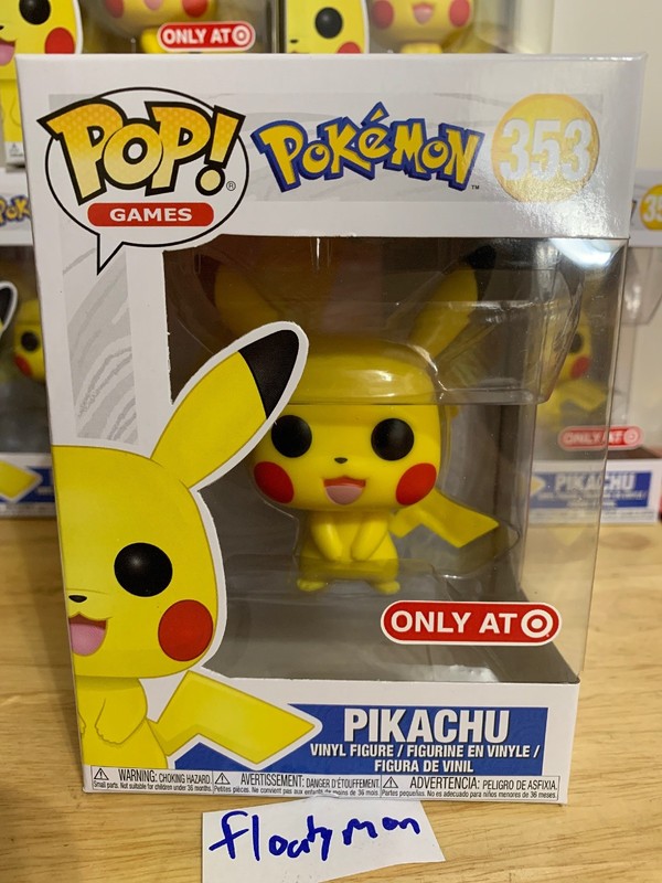 Funko Pop Games Pikachu Pokemon Nintendo Authentic