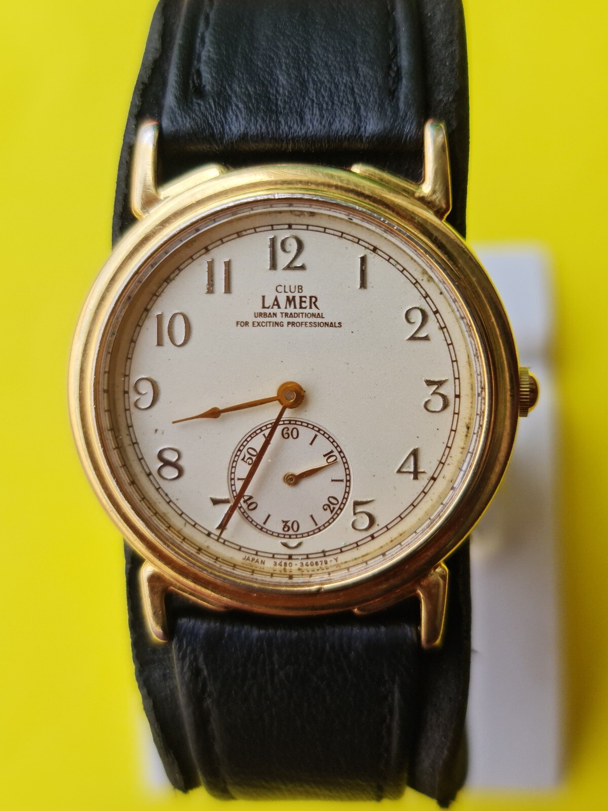 Vintage Citizen Club Lamer Noli Metuere Quartz Japan Unisex Vintage Citizen Club Lamer Noli Metuere Quartz Japan Unisex