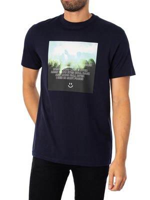 

Мужская футболка Weekend Offender Heroes, синяя, Синий, PTSS2312-NVY