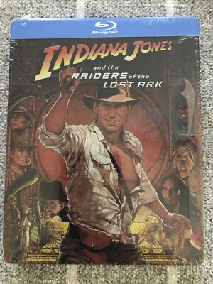 Indiana Jones and the Raiders of the Lost Ark Blu-ray Steelbook UK Zavvi SEALED!