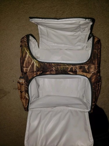 Mountain Dew Camo Camouflage Brown Cooler Bag EUC Zero Degrees