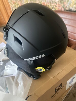 Salomon LT Access ski helmet, blaxk, small, bnib