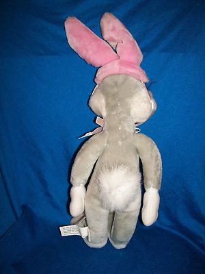 Bugs Bunny Plush Stuffed Easter Rabbit with Pink Ears 20