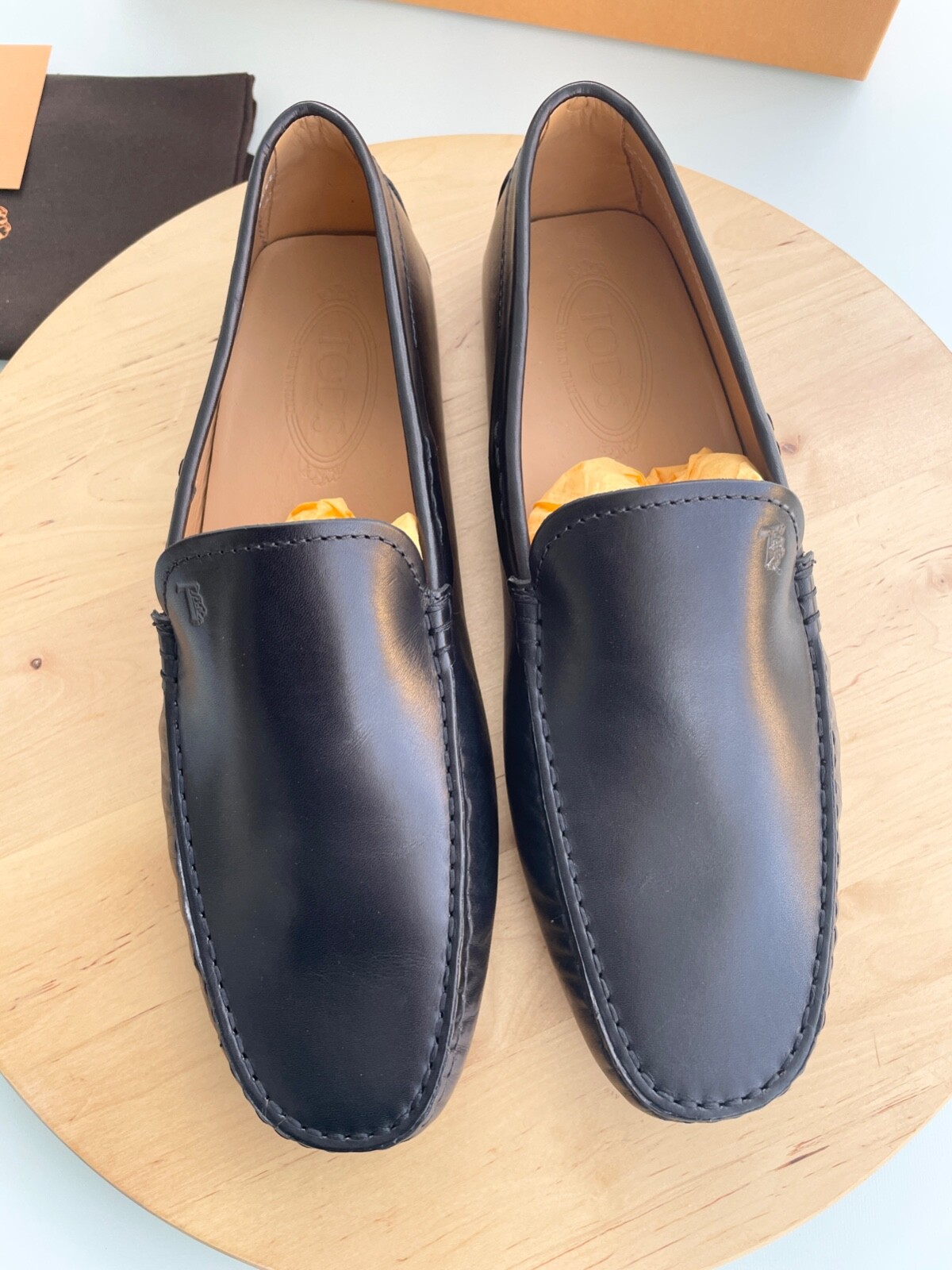 Tod's Men's Pantofola F Gommini XXM0EO0004ZD90B999 Black