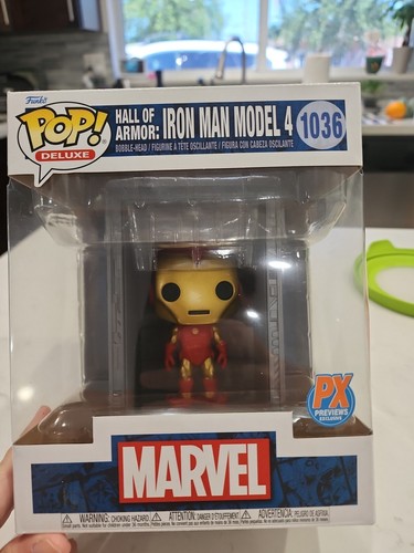 Funko Pop! Marvel: Hall of Armor - Iron Man Model 4