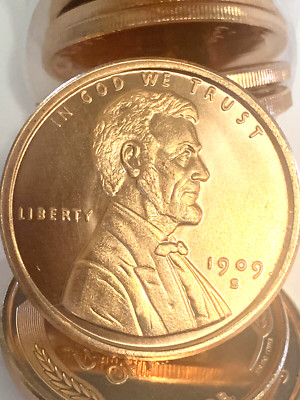 1909 Abraham Lincoln 6 PACK of copper coins 1 ounce each by REEDERSONG