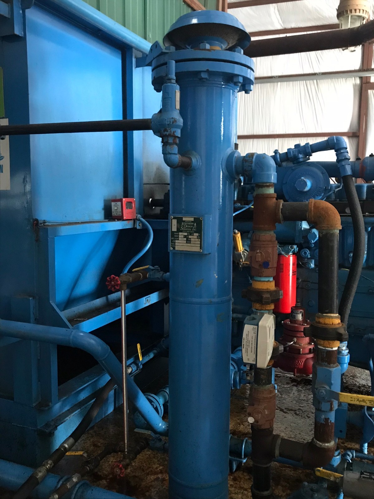 Gardner Denver 1 MMCFPD Gas Compressor on CAT 3306 Engine