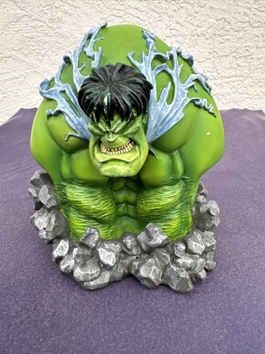 E*a様 HULK MINI-BUST / MARVEL Bowen Designs RETRO GREEN HULK mini bust/statue~Avengers