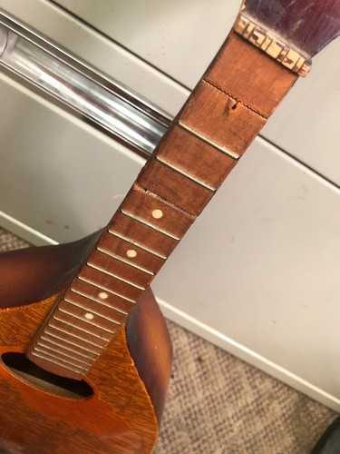 Vintage wood Mandolin 8 string Russian