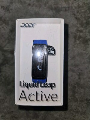 Acer Liquid Leap Active Smart Band Activity Tracker Blue New