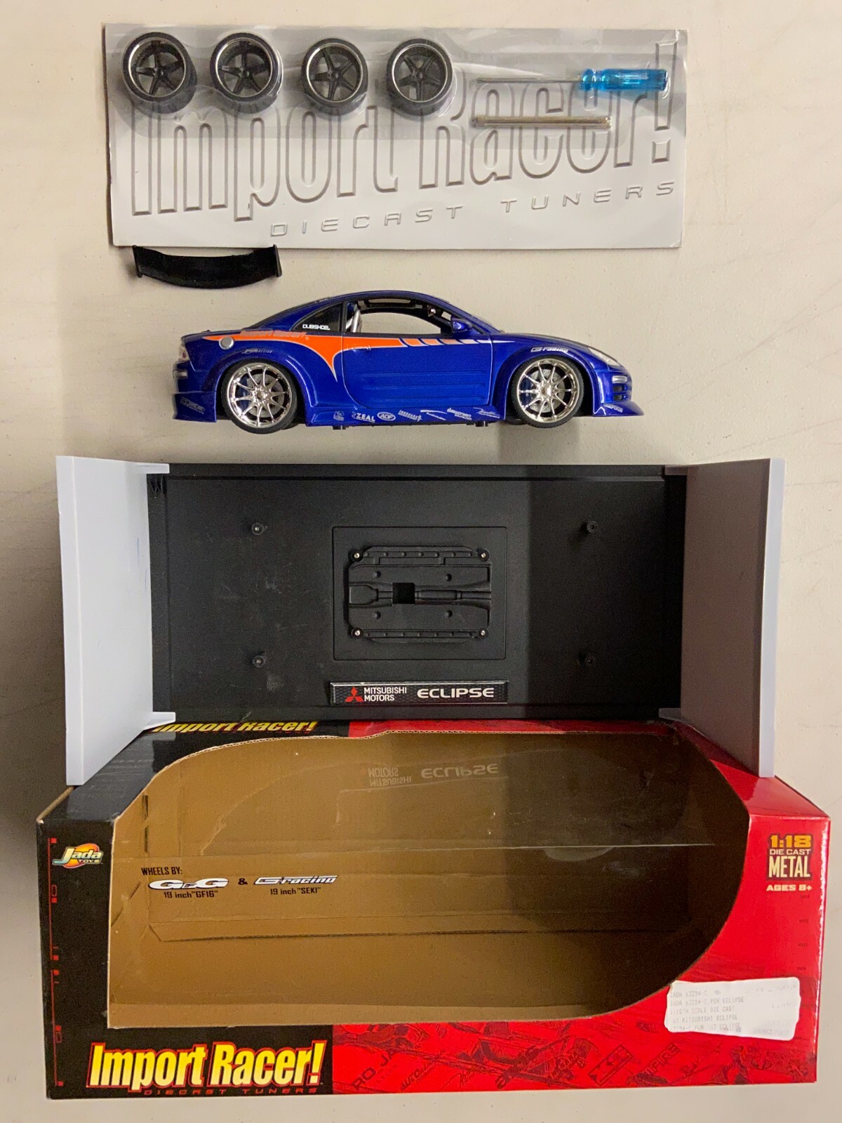Jada Toys インポートレーサー 2003 三菱 エクリプス 1/18 s-l400.jpg