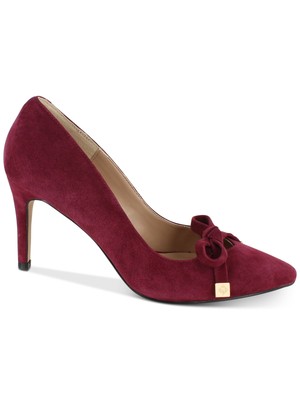 

NANETTE LEPORE Женские бордовые галстуки Skylar Stiletto Slip On Leather Pumps, Burgundy, NL19SKY43