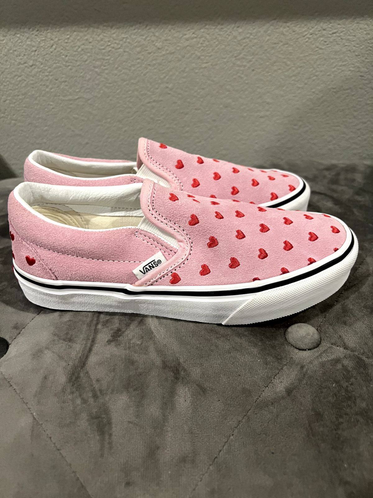 pink red vans