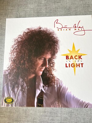 Brian May - Back To The Light - Ltd Edt SIGNED Box Set - White Vinyl LP + 2 CD