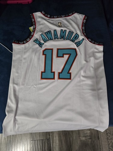 Vancouver Grizzlies Kawamura 17 ジャージXL 17 Men's Yuki Kawamura Memphis Grizzlies 2024/25 Swingman