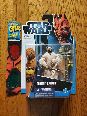 STAR WARS DISCOVER THE FORCE IN 3-D 11 OF 12 Tusken Raider MISP