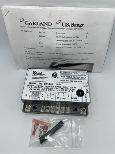 Robertshaw Gas Ignition Control Spark Box 100-00834-35