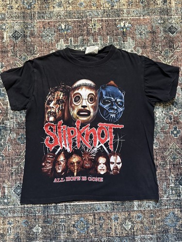 Slipknot ALL HOPE IS GONE ヴィンテージ Tシャツ 希少 SLIPKNOT ALL HOPE IS GONE SHIRT OFFICIAL YOUTH L CLEAN JOEY