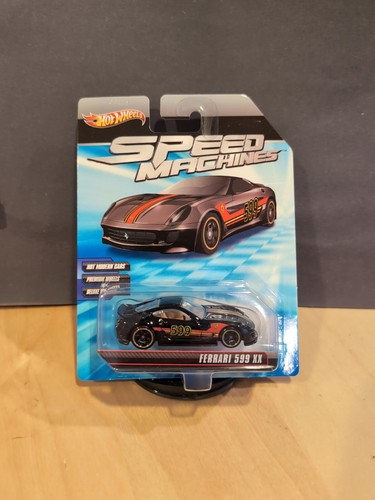 FERARRI 599XX Hot Wheels Speed Machines RED Ferrari 599XX 1:64 Scale  Collectible Die Cast Metal Toy Car Model