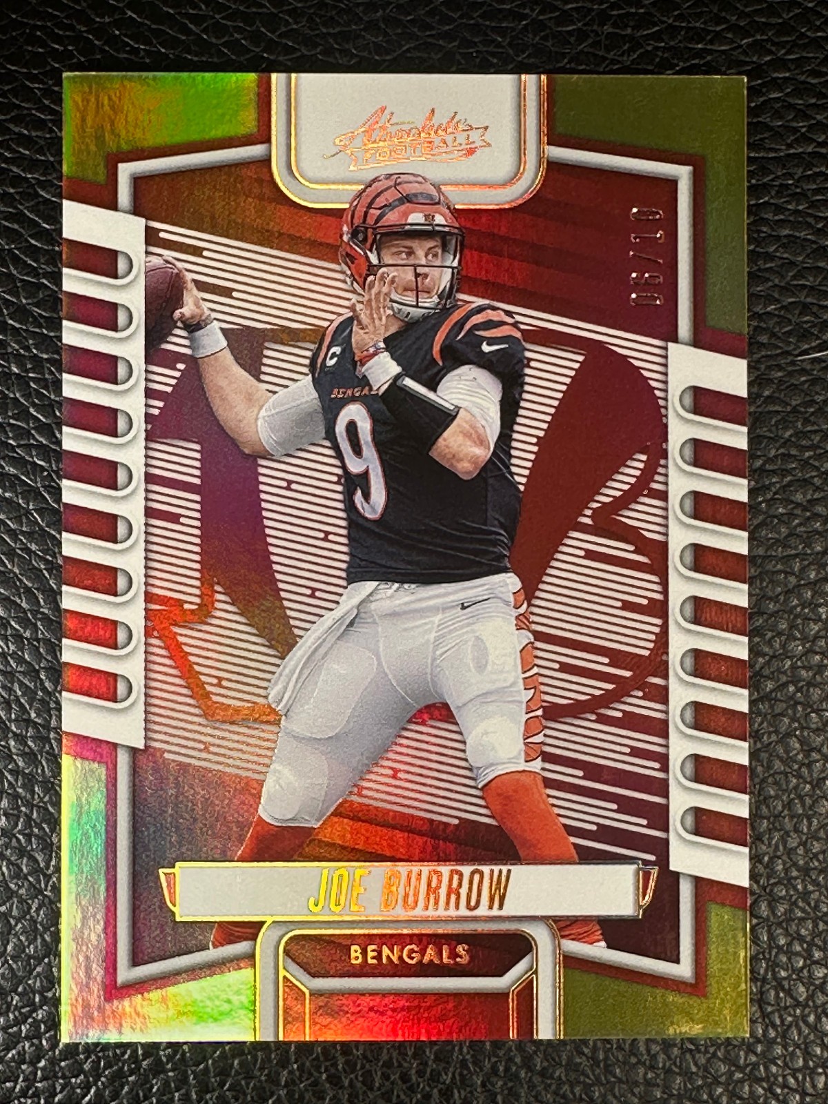 2023 Panini Absolute Gold Spectrum #11 Joe Burrow 6/10