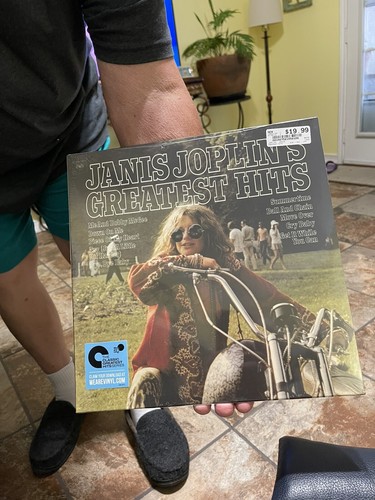 Janis Joplin's Greatest Hits Vinyl Record - CBS