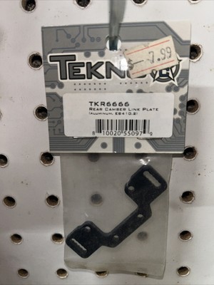 Tekno RC 6666 Rear Camber Link Plate aluminum EB410.2