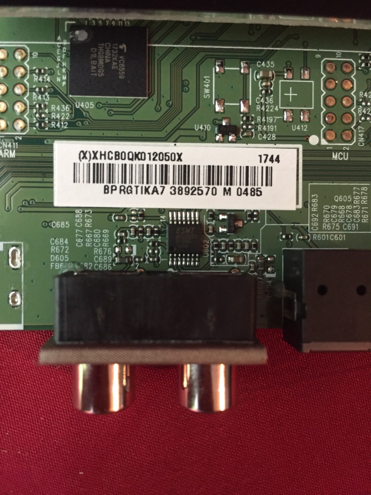 VIZIO E50X-E1 MAIN BOARD 715G8547-M01-B00-005T