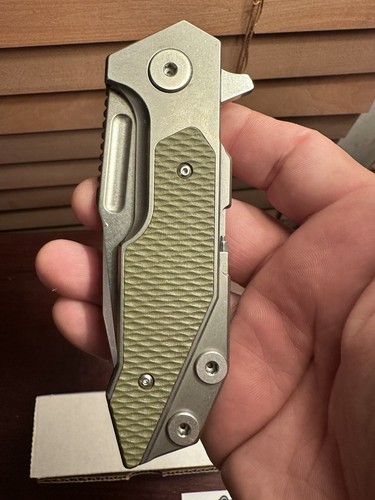 Od Green G10 Inlay M390 Blade