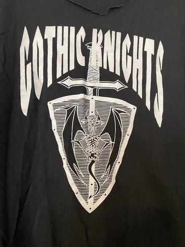 Gothic Knights Xl Tshirt (Sentinel Steel Records 1999) Savatage Vintage Rare