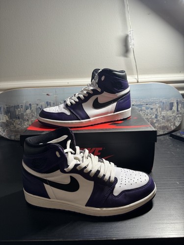 Size 10 - Nike Air Jordan 1 Retro OG High Court Purple 2.0