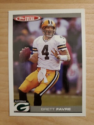 2004 Topps Total Brett Favre TEAM CHECKLIST card #TTC12 OF 32