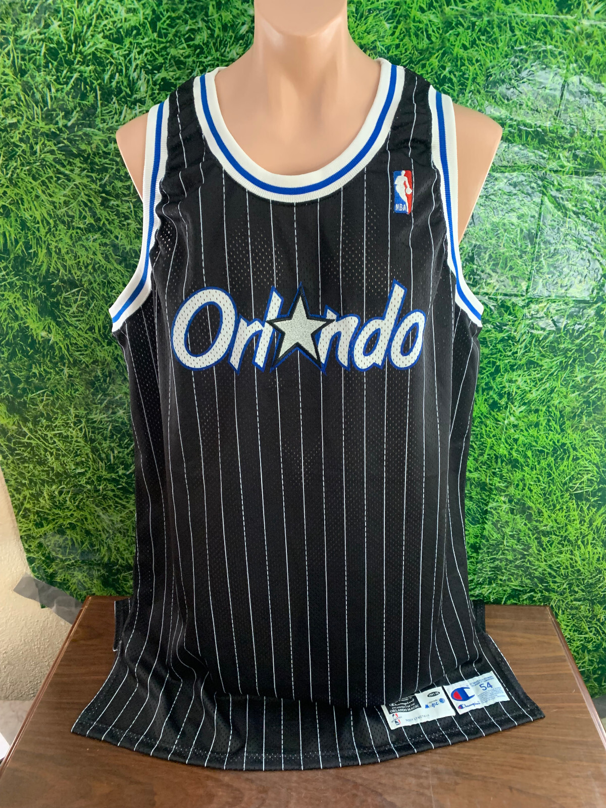 SEIGAChampion スタジアムジャケット NBA ORLANDO Champion Jacket Orlando Magic Size M NBA Vintage Magic