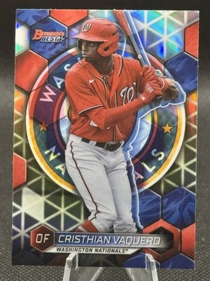 2023 Bowman's Best #TP-13 Cristhian Vaquero Top Prospects Refractors